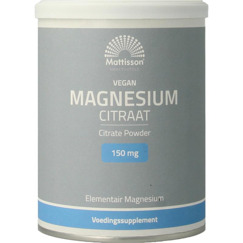 Mattisson Magnesium Citraat Poeder 200g