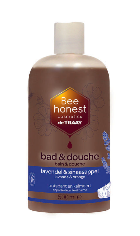 Traay Bee Honest Bad/Douche Lavendel & Sinaasappel 500ml