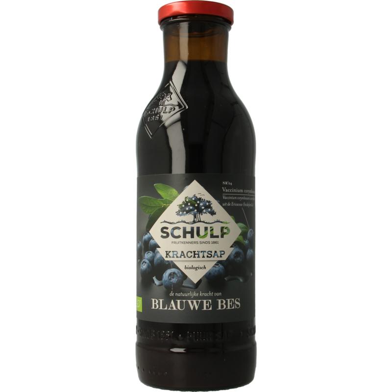 Schulp Krachtsap Blauwe Bessensap Bio 750ml