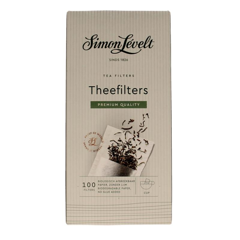 Simon Levelt Theefilter 1 Kop Papier 100st