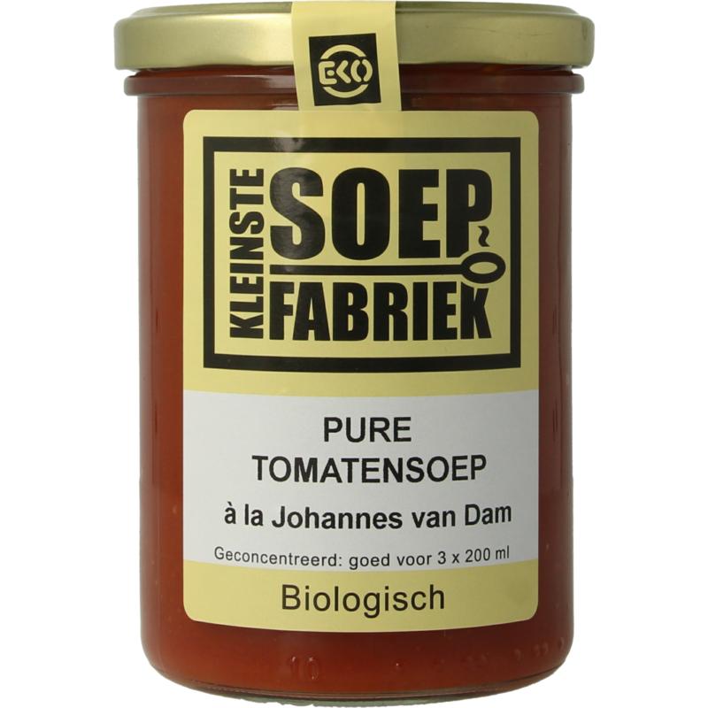 Kleinstesoepfabriek Pure Tomatensoep Bio 400ml