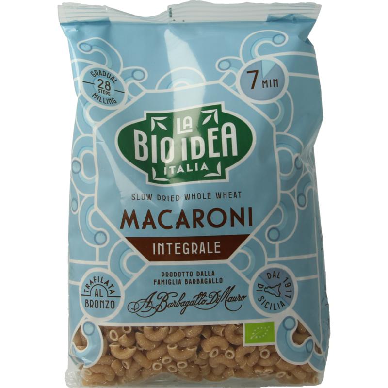 La Bio Idea Macaroni Volkoren Bio 500g
