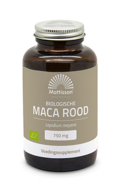 Mattisson Rode Maca 750mg Bio 90ca