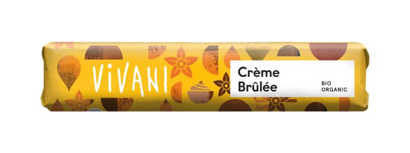 Vivani Chocolate To Go Crème Brulee Bio 40g
