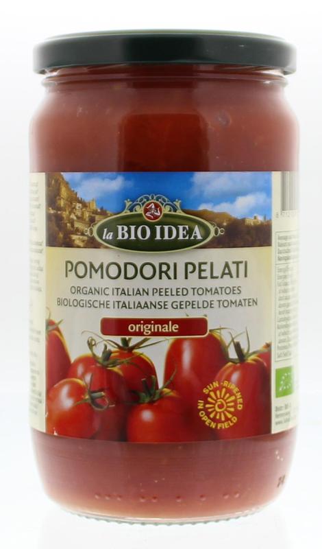 La Bio Idea Tomaten Gepeld Bio 660g