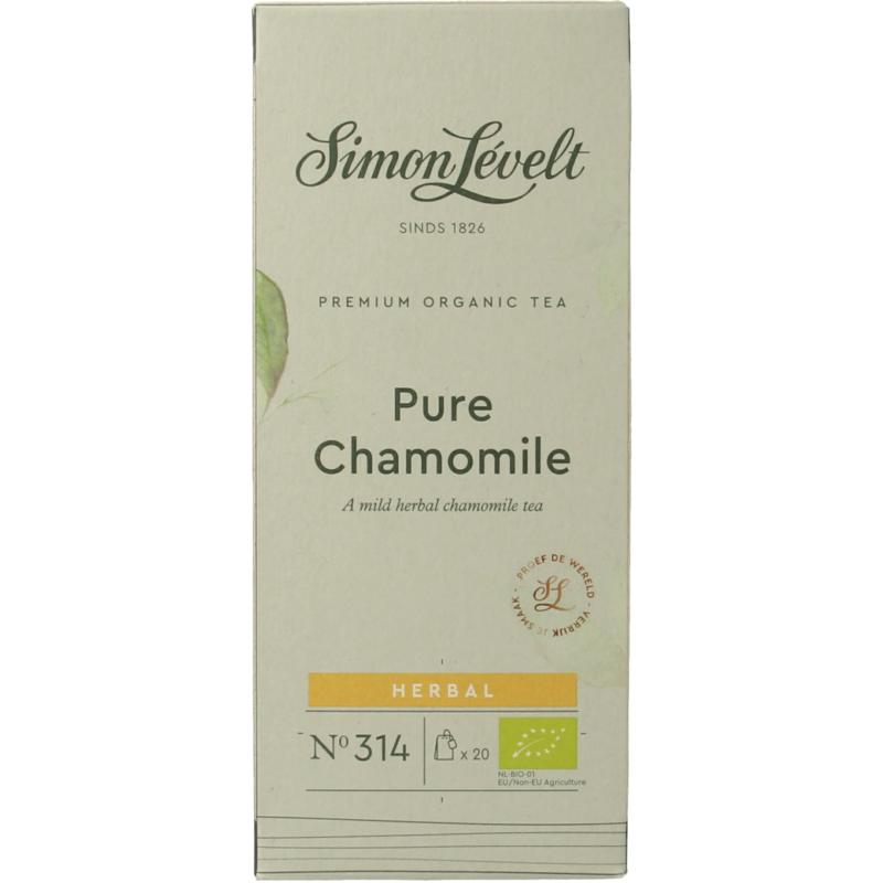 Simon Levelt Kamillethee (Pure Chamomile) Bio 20 Builtjes