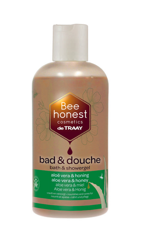 Traay Bee Honest Bad/Douche Aloë Vera & Honing 250ml