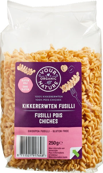 Your Organic Nature Kikkererwten Fusilli Bio 250g