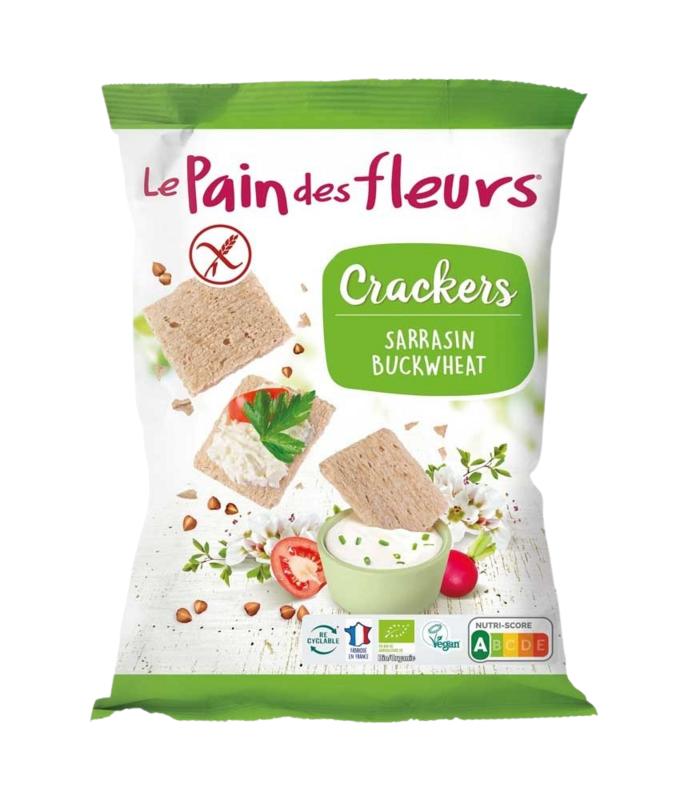 Pain Des Fleurs Salty Snack Boekweitcrackers Bio 75g