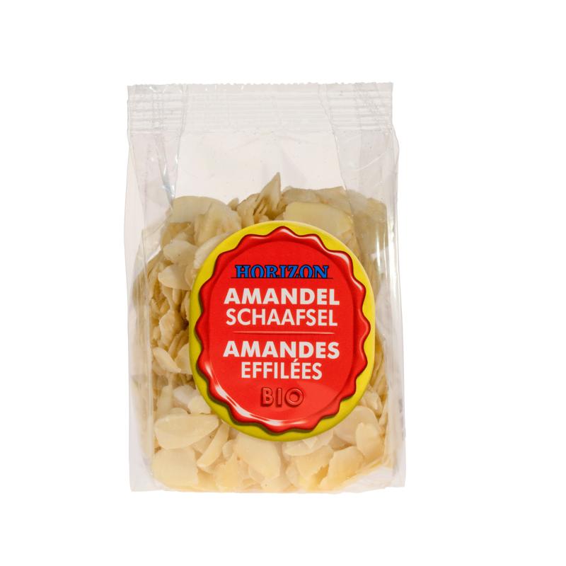 Horizon Amandelschaafsel Geblancheerd Bio 75g