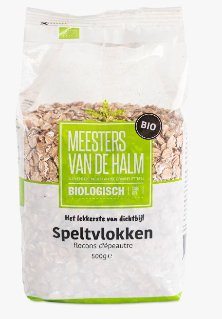 De Halm Speltvlokken Bio 500g