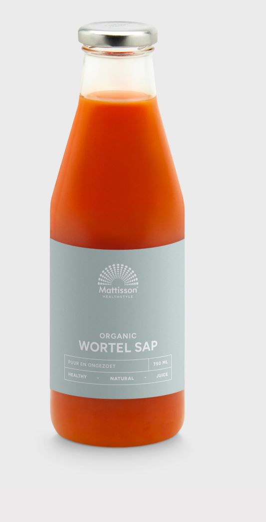 Mattisson Wortelsap Bio 750ml