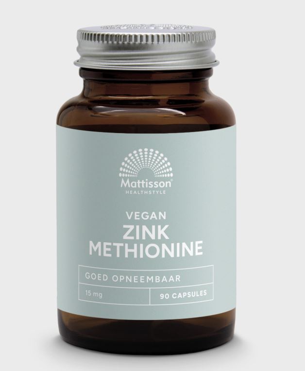 Mattisson Zink Methionine 15mg 90vc